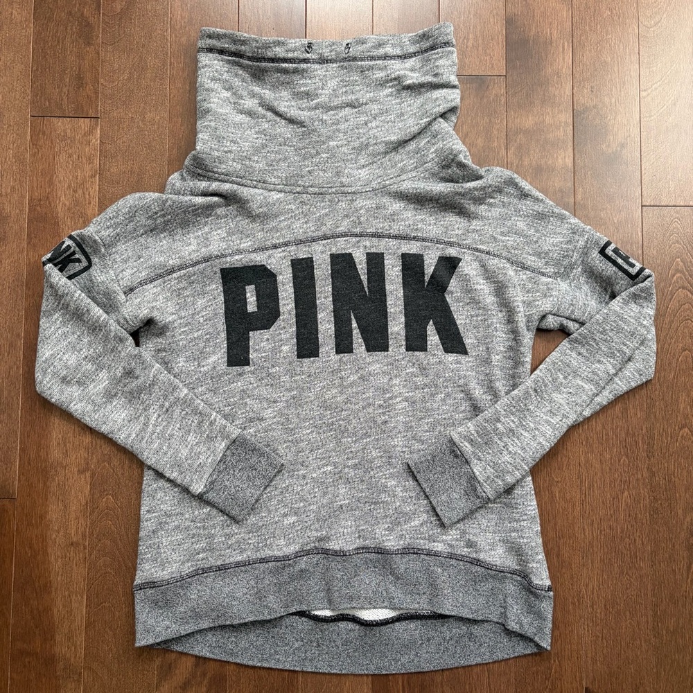 PINK Cowl Neck Sweatshirt